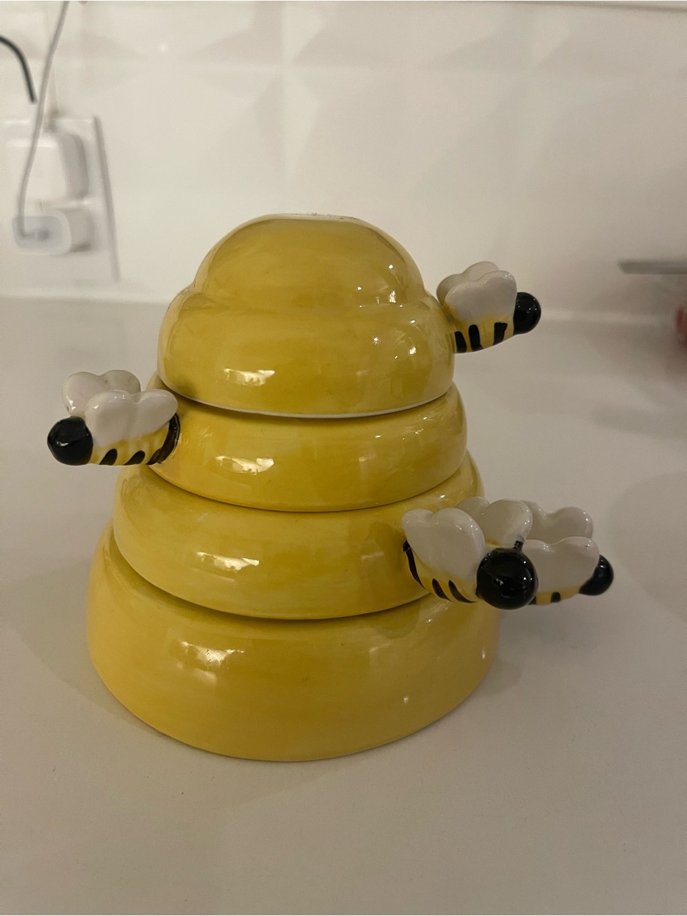 World Market honey bee measuring cups